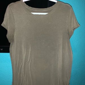 American Eagle Soft & Sexy Olive Green T-shirt